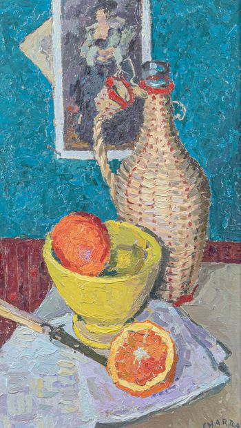 Louis CHARRAT (1903-1971)
Interior with Yellow...