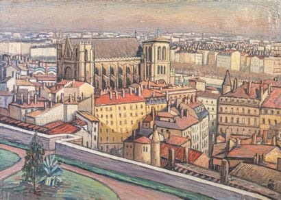 attributed to Antonin PONCHON (1891-1965)
Perspective...