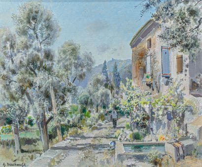 Gabriel DESCHAMPS (1919-2011)
Countryside...