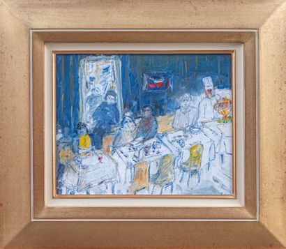 Jean FUSARO (né en 1925)
Chez Léon [de Lyon]
Huile...
