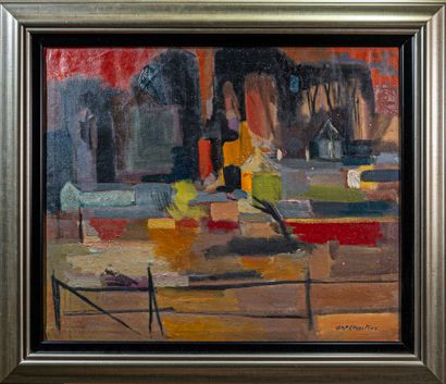 Antoine CHARTRES (1903-1968)
Autumn landscape
Oil...