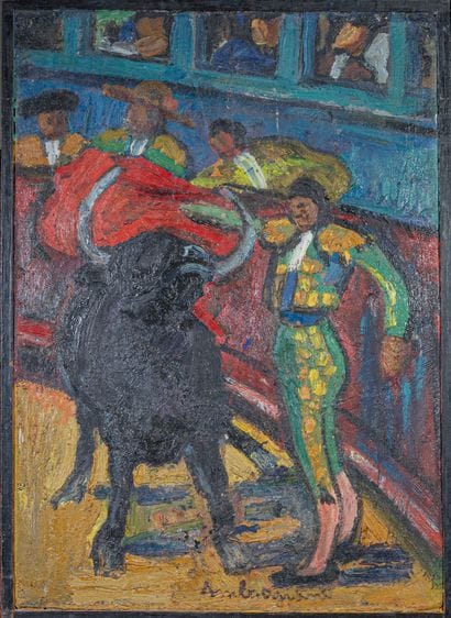 Pierre AMBROGIANI (1907-1985)
Bullfighting...
