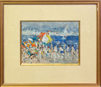 Michel MALY (1936-2018)
La plage, 1974
Huile...
