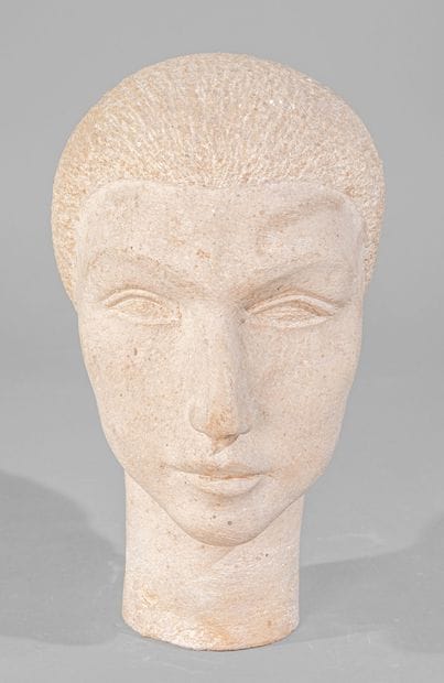Georges SALENDRE (1890-1985)
Head of a young...
