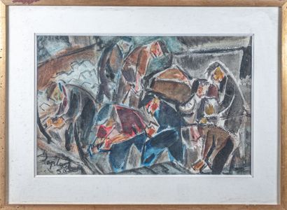 Jacques LAPLACE (1890-1955)
Earthworkers,...