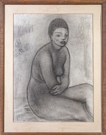 Georges KARS (1880-1945)
Seated Nude with...