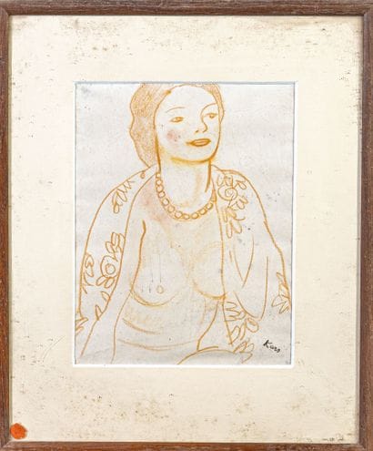 Georges KARS (1880-1945)
Bust-Length Nude...