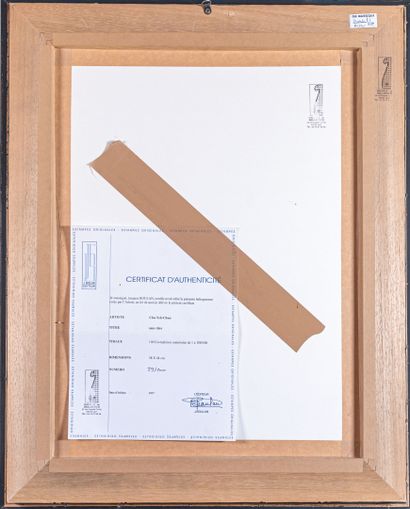 Chu TEH-CHUN (1920-2014)
Sans titre, 2007
Héliogravure...
