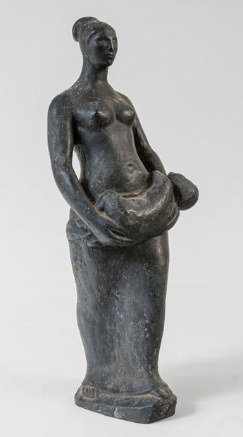 Georges SALENDRE (1890-1985)
Maternity
Black...