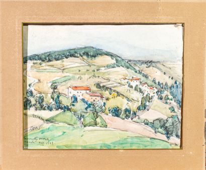 Henriette MOREL (1883-1956)
Countryside at...
