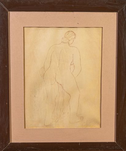 Georges SALENDRE (1890-1985)
Standing Nude,...