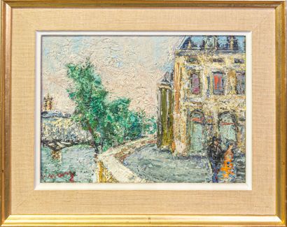 Jean VINAY (1907-1978)
Quai de la Seine in...
