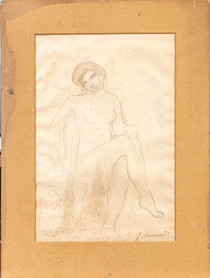 Joseph BERNARD (1866-1931)
Seated Nude
Ink...