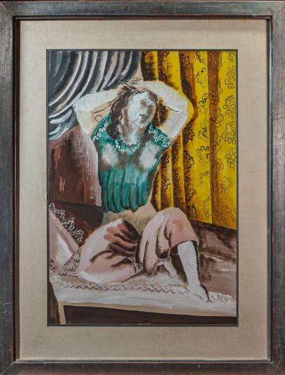 Ossip ZADKINE (1888-1967)
Odalisque, circa...