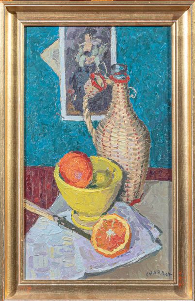 Louis CHARRAT (1903-1971)
Interior with Yellow...