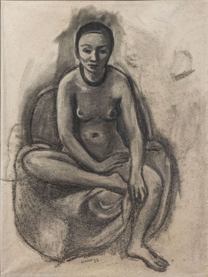 Georges KARS (1880-1945)
Nude with Necklace,...