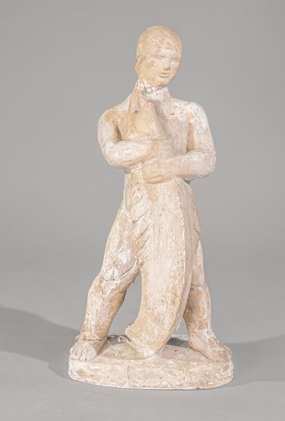 Georges SALENDRE (1890-1985)
Child with moray...