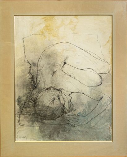 Jean JANSEM (1920-2013)
Sleeping Nude
Watercolor...
