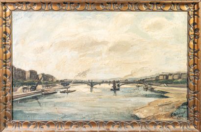 Émile DIDIER (1890-1965)
Lyon, perspective...