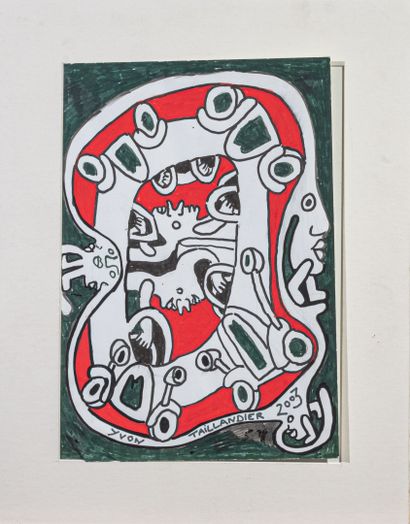 Yvon TAILLANDIER (1926-2018)
Sans titre,...
