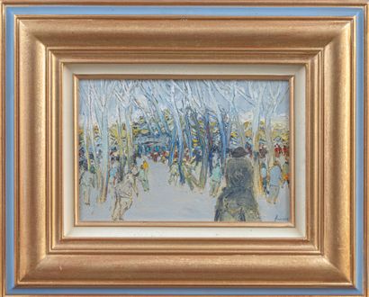 Jean FUSARO (né en 1925)
Jardin Romain
Huile...