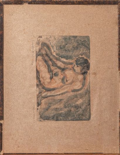 Pierre COMBET-DESCOMBES (1885-1966)
Seated...