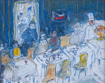 Jean FUSARO (né en 1925)
Chez Léon [de Lyon]
Huile...