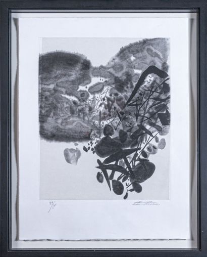 Chu TEH-CHUN (1920-2014)
Sans titre, 2007
Héliogravure...