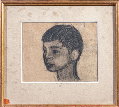 Georges KARS (1882-1945)
Tête de jeune garçon...