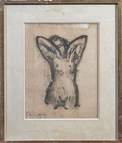 Pierre COMBET-DESCOMBES (1885-1966)
Nude...
