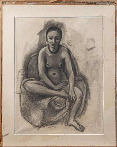 Georges KARS (1880-1945)
Nude with Necklace,...