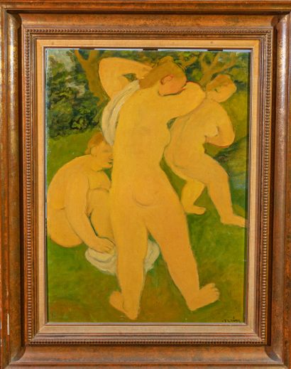 Maurice Louis SAVIN (1894-1973)
Country Nudes,...