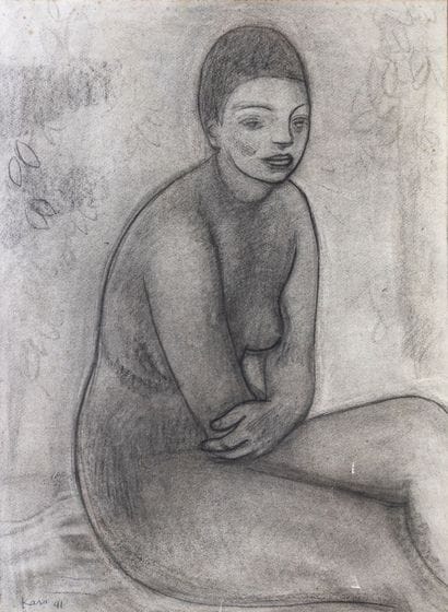 Georges KARS (1880-1945)
Seated Nude with...