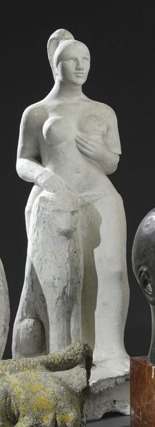 Georges SALENDRE (1890-1985)
Femme au Lion,...