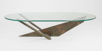 French work from the 1980s
Low table 
Anchor-shaped...