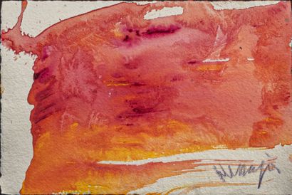 Jean MESSAGIER (1920-1999)
Sans titre 
Acrylique...