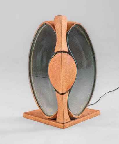 FRENCH work from the 1990's
Large table lamp...