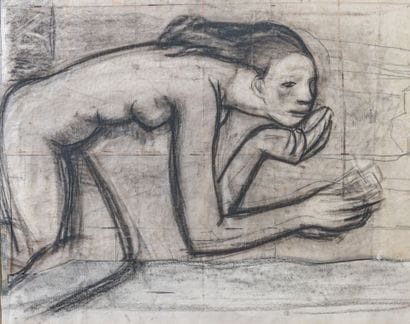 Georges KARS (1880-1945)
The Toilet
Charcoal...