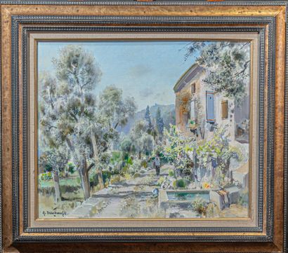 Gabriel DESCHAMPS (1919-2011)
Countryside...