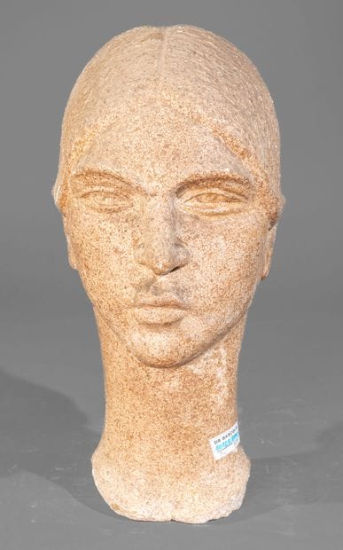 Georges SALENDRE (1890-1985)
Head of a woman...
