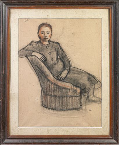 Georges KARS (1880-1945)
Eve or Seated Young...