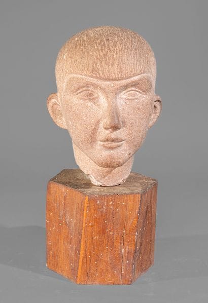 Georges SALENDRE (1890-1985)
Head of a young...