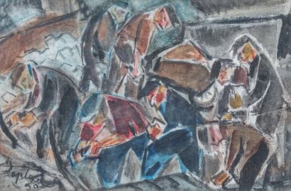 Jacques LAPLACE (1890-1955)
Earthworkers,...