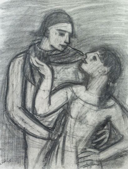 Georges KARS (1880-1945)
Couple of Dancers,...