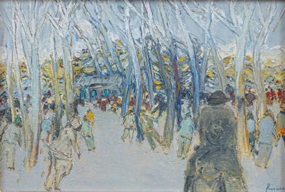 Jean FUSARO (né en 1925)
Jardin Romain
Huile...