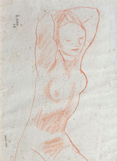 Georges KARS (1882-1945)
Nu alangui, 1936...