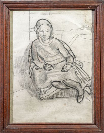 Georges KARS (1880-1945)
Young Woman in an...