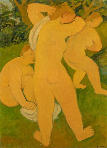 Maurice Louis SAVIN (1894-1973)
Country Nudes,...