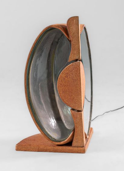 FRENCH work from the 1990's
Large table lamp...
