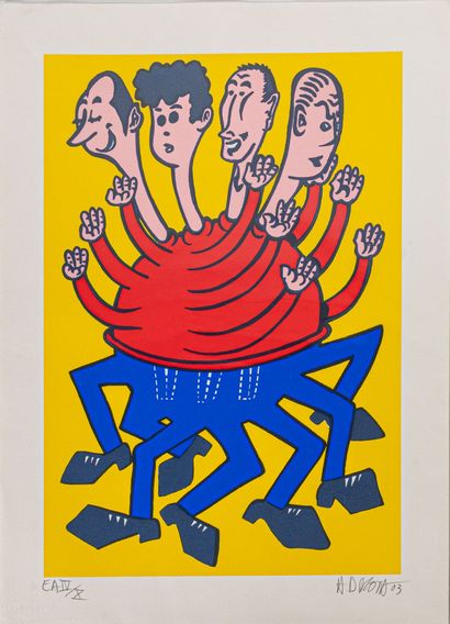 Hervé DI ROSA (né en 1959)
Sans titre, 2003
Sérigraphie,...